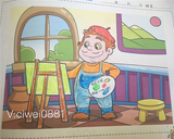 正版ar涂涂乐2代 儿童4D亲子玩具早教 3D益智涂鸦画册识字语言卡