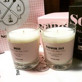 韩国独立品牌Soohyang香薰香氛蜡烛可定制英文名环境香氛200G预定