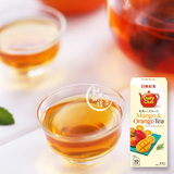 日本进口冲饮品 日东红茶 芒果橙子味红茶茶包 水果下午茶10包入