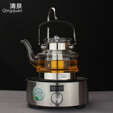 亮典 全自动抽水电陶炉专用玻璃煮茶壶 烧水壶 玻璃 功夫茶具套装