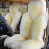 秋冬新款羊毛汽车坐垫澳洲羊毛皮草保暖通用全包长毛毛绒座垫多色