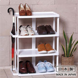 日本创意多层小型塑料鞋架欧式简易鞋柜节省空间宜家鞋子收纳整理