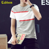 卡宾正品t恤男装上衣2016夏季韩版男士纯棉短袖休闲潮男青年新品
