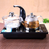 电磁茶炉快速自动上水玻璃电热水壶茶具三合一套装茶壶特价父亲节