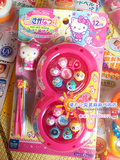 现货包邮 日本hello kitty儿童发条磁力钓鱼玩具锻炼手眼协调能力