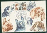 摩纳哥1987年极限片 狗 犬 1张