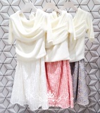 潮范儿日本代购MERCURYDUO 2件式针织连衣裙001610305101