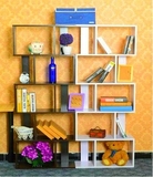 简约创意自由组合书柜书架简易置物架隔断储物柜儿童单个书柜书橱