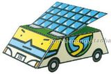 满68包邮亲子儿童简易手工劳动太阳能小汽车3D纸模型DIY非成品