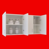 厨房吊柜浴室壁柜书房阳台挂柜储物墙柜实木多层板可定做包邮