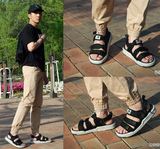 韩国代购【New balance/纽巴伦】16夏专柜正品情侣凉鞋 SD3205BK2