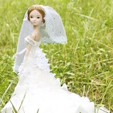 正品可儿娃娃 浪漫婚纱中国新娘梦 结婚婚礼礼盒套装礼物9051包邮