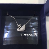 小七香港代购 专柜正品 施华洛世奇经典天鹅项链送女友