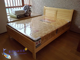 重庆家具实木床松木床柏木床1.2米.1.5米1.8米经济实惠