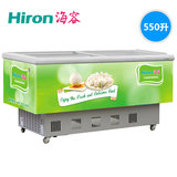 HIRON/海容 SC/SD-550 550升卧式岛柜冷冻冷藏转换单温商用冰柜
