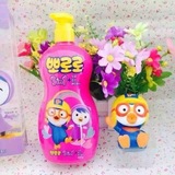 韩国进口正品pororo小企鹅儿童洗发水护发素沐浴露三合一滋润保湿