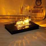 3d立体金属拼图巴黎圣母院拼装模型成人益智玩具送女朋友创意礼物