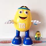 新款MM巧克力豆跳舞儿童玩具公仔电动机器人会唱歌多音乐M豆创意