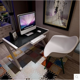 简约现代台式家用电脑桌办公桌简易卧室写字台学习桌创意书桌包邮
