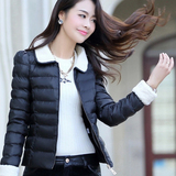 2015冬装新款女装轻薄羽绒棉服韩版优雅气质外套短款小棉袄潮学生