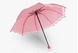 加厚透明雨伞 超轻透明伞 阿波罗伞男女创意折叠伞公主伞个性学生