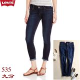 【美国代购】Levi's 535 九分裤女小脚新款夏款女士牛仔裤 18274