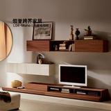 电视柜 北欧现代简约地柜 大小户型客厅组合背景墙柜北京家具定制