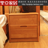 床头柜 宜家家居简约现代床边柜 储物柜白色环保烤漆 简易中式