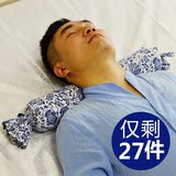颈椎专用枕头枕芯修复颈椎成人中药荞麦糖果枕头护颈枕圆形保健枕