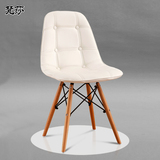皮伊姆斯椅子pu皮革创设计师椅子办公电脑椅休闲椅 餐椅 时尚会客