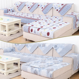 沙发垫布艺 韩式简约现代客厅田园风格沙发垫单个沙发垫双面四季