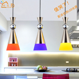 餐厅灯吊灯三头LED创意个性吧台吊灯简约餐厅灯具现代饭厅餐吊灯