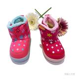 阿福贝贝童鞋新品冬季女童宝宝1-3岁防水保暖雪地靴棉鞋AF509-1