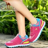 CAMEL/骆驼品牌正品名牌休闲鞋运动鞋跑步鞋网面皮鞋女鞋真皮夏季