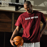 ACES NATION科比退役纪念同款球衣 黑曼巴篮球训练服短袖T恤包邮