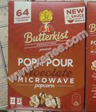 英国进口Butterkist  Microwave Popcorn微波炉爆米花 巧克力味