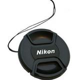 尼康D5200 D5100 D3100 D3200 D3300单反相机镜头盖52MM 18-55