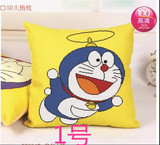 新款特价叮当猫哆啦A梦十字绣抱枕靠垫可爱卡通动漫生日礼物包邮