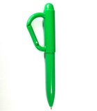 日本 绿色旋转式便携锁扣圆珠笔