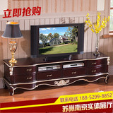 欧式奢华电视柜新古典大小户型客厅实木地柜法式现代简约视听柜