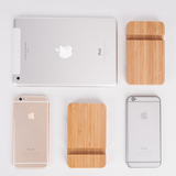 创意桌面木质手机座手机架平板通用支架小米苹果iphone底座iPad座
