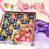德芙巧克力礼盒装心形巧克力许愿瓶糖果女生创意生日礼物零食批发
