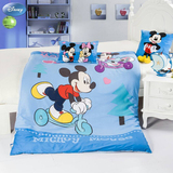 迪士尼三件套幼儿园被子 床单 被套 枕套 单人床用品 米奇米妮