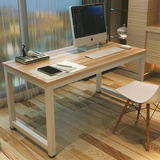 特价台式电脑桌宜家实木组装简约现代家用学习书桌办公桌子写字台