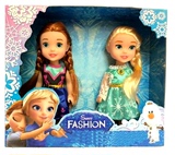 新品包邮冰雪奇缘公主爱莎安娜frozenelsa芭比布娃娃毛绒玩具礼物