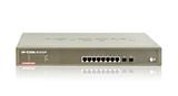 IP-COM G1210P 8口千兆POE供电网管交换机 光纤上联接口 端口限速