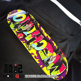moschino涂鸦滑板手机壳iPhone6迷彩滑板车苹果6plus个性创意6s潮