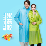 时尚成人雨衣长款连体透明男女户外徒步旅游EVA环保走路雨披包邮