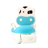 嘟迪婴儿坐便凳 宝宝抽屉式奶牛座便器 DA-6808儿童马桶便盆