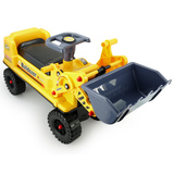 嘉百乐推土机可坐可骑挖掘机儿童滑行挖土机工程玩具车可坐人